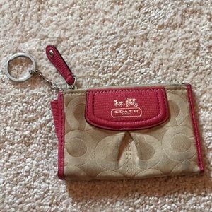 Coach small card wallet